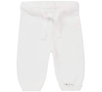 Noppies U Pants Knit Reg Grover, Pantaloni Unisex - Bimbi 0-24, Bianco (White C001), 62