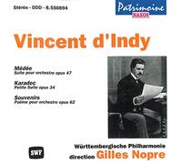 Audio Cd Vincent D'Indy - Medee Op.47, Karadec Op.34, Souvenirs Op.6