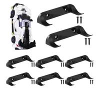 NOPVUFA 8 Pezzi Espositore F1 Supporto Parete Schermo Auto, Compatibile con Lego Speed Champion, Supporto Auto Giocattolo Stabile Verticale, per Collezione Auto Amanti Auto