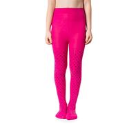 NOQ Collant sottili per bambini con bel disegno, ragazze a fantasia 40 DEN per la scuola, danza, cerimonie, casual, 92-98