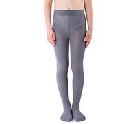 NOQ Collant sottili per bambini con bel disegno, ragazze a fantasia 40 DEN per la scuola, danza, cerimonie, casual, 134-140