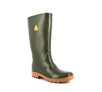 Nora Country - Stivale Di Gomma Al Ginocchio Verde - Taglia 45 Scarpe Uomo