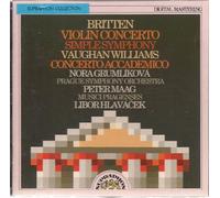 Nora Grumlikova, violin - Britten: Violin Concerto & Simple Symphony, Vaughan Williams: Concerto Accademico (UK Import)