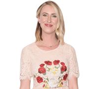 Nora Mcinerny (Floral) Half Body Buddy Cutout