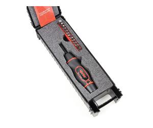 Norbar Coppia Screwdriver Kit 0.3-1.5Nm 0.6cm Esagonale con Scatola Bit NOR13700