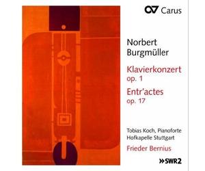 Norbert Burgmull Norbert Burgmüller: Klavierkonzert, Op. 1/Entr'actes, Op. (CD)