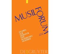 Norbert Christian Musil-Forum, Band 30, Musil-Forum (2007/2 (Copertina rigida)