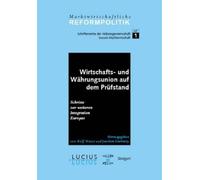 Norbert Eickhoff Manfred Ha Wirtschafts- und Währungsunion au (Copertina rigida)