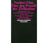 Norbert Elias Über den Prozess der Zivilisation: Soziogenetische und (Tascabile)