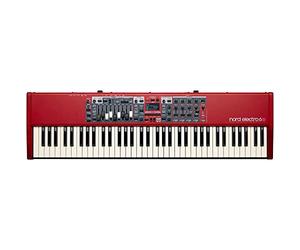 Nord Electro 6D 73 Pianoforte da palco, 73 note semi-ponderato a cascata Keybed