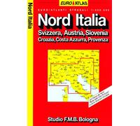 Nord Italia. Euro-atlante stradale