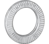 NORD-LOCK Molle di sicurezza cunei NLX12 rivestite a lamelle, contenuto: 200 pezzi