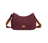 Nordace Siena Hobo - Borsa a tracolla con tasca sicura con blocco RFID e scomparti nascosti per borsa a tracolla da viaggio, Borgogna, Normal