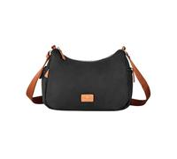 Nordace Siena Hobo - Borsa a tracolla con tasca sicura con blocco RFID e scomparti nascosti per borsa a tracolla da viaggio, Nero-marrone., Normal