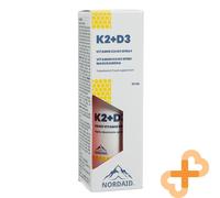 Nordaid Vitamina K2 E D3 Supplemento 30 ML Spray Sistema Immunitario Supporto