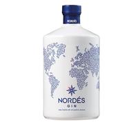Nordés Gin Premium | Elaborato con una Porzione di Alcol Etilico e 6 Botanicals Galiziani. Sapore Fresco, Morbido e Aromatico. Graduazione 40º - Bottiglia 700 ml