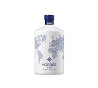 Nordés Gin Premium | Elaborato con una Porzione di Alcol Etilico e 6 Botanicals Galiziani. Sapore Fresco, Morbido e Aromatico. Graduazione 40º - Bottiglia 700 ml