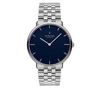 Nordgreen Native Scandinavian - Orologio analogico con cinturino intercambiabile, colore: Argento