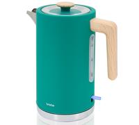 Nordic Bollitore Elettrico 1,7L Cordless, Ebollizione Rapida senza BPA, Base 360
