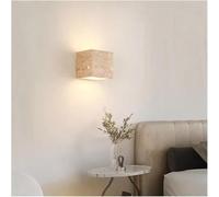 Nordic Creative Fashion Stone Decorazioni a LED Rettangolare Camera Letto per la casa Studio Soggiorni Sala da Pranzo Fidurs (Luce Bianca, 12 cm)