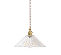 Nordic Creativo Semplice Retro Ristorante Scale Caffetteria Bar Bar Stile industriale moderno Lampadario in vetro a testa singola Corridoio dell'hotel Sospensione a soffitto Illuminazione a goccia