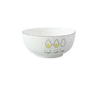 Nordic famiglia semplice creativo squisito nero ceramica istantanea noodle bowl -6 pollici uovo noodle ciotola