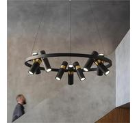 Nordic Home Decor Lamp Luxury Pendant Modern Design Circular Restaurant Lighting Fixture Minimalist Bedroom