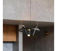 Nordic Home Decor Lamp Luxury Pendant Modern Design Circular Restaurant Lighting Fixture Minimalist Bedroom