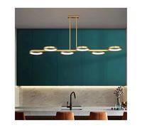 Nordic Home Decor Round Rings Chandeliers For Dining Room Pendant Lights Hanging Lamps For Ceiling Light Fixture Indoor Lighting