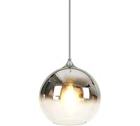 Nordic Home Decoration Gradient Glass Lampshade Chandelier E27 Postmodern Creative Lighting Mid Century Pendant Lamp for Bedroom Kitchen Island Restaurant Corridor Bar