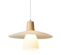 Nordic Industrial Style Chandelier, E27 Screw Glass Hanging Lamp, Flush Mount Ceiling Pendant Light, Living Room, Bedroom, And Corridor Decorative Lighting Fixtures(40cm)