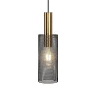 Nordic Industrial Style Pendant Light Creative Personality Iron Art Hanging Lamp Lampshade E27 Base Single-Head Chandelier | Bedside, Porch, Bar Decorative Lighting Fixtures(Dark)