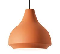 Nordic Industry Style Chandelier, E27 Base Single Head Metal Pendant Lamp, Ceiling Lighting Fixtures, Living Room Bedroom Bar Decoration Hanging Light (Yellow)