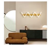 Nordic LED Wall Lamp Bedroom Bedside Lamp Aisle Living Room Can Freely Change The Shape Creative Modern Style Wall Lamp (Color : 6 Lights Size : Warm Light)