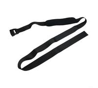 Nordic Leg Strength Strap Hamstring Curl Accessorio sostituisce la macchina per resistenza intensa e costruzione muscolare Nero 200 x 5 cm Poliestere Fitness Per Home Gym Allenamenti per aumentare la