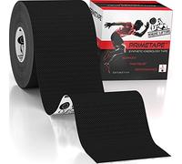 Nordic Lifting Nastro Kinesiologico - Taping Sportivo e Atletico - Rotolo Non Tagliato 2" X 16.4' - PrimeTape (Nero)