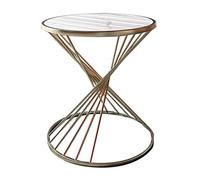 Nordic Light Small Coffee Table Books Round Simple Marble Sofa Side Bedside Table Light Luxury Corner Furniture