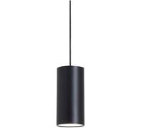 Nordic Long Tube Chandelier Ceiling Aluminum Lighting Fixtures Single Head Lamp Creative Suspension for Farmhouse LED Pendant Light Romanticism Cylinder Light(Neutral Light,20CM)