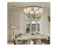 Nordic Magic Bean Galss Chandelier Restaurant Light Glass Ball Pendant Light For Dining Room Hanging Light Indoor Lighting