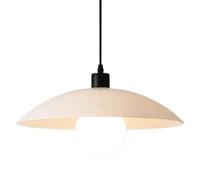 Nordic Minimalist Hanging Light,Creative Pot Cover-Shaped Glass Pendant Lamp Lampshade, Base Single-Head Chandelier,Living Dining Room Study Decorative Lighting Fixtures