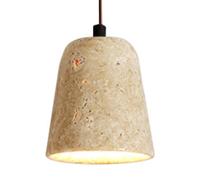 Nordic Minimalist Marble Pendant Light - Adjustable E27 Chandelier for Kitchen Island, Living Room, and Restaurant