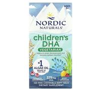 Nordic Naturals 3+ DHA per bambini, limonata di bacche, 375 mg 120 mini masti...