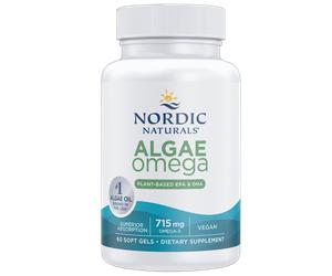 Nordic Naturals Algae Omega-3, 715 mg
