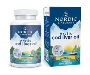 Nordic Naturals, Arctic Cod Liver Oil, 750 mg, 90 capsule molli - spedizione ...