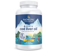 Nordic Naturals Arctic Cod Liver Oil 750 mg (180 Capsule morbida, Limone)