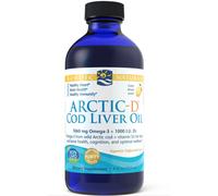 Nordic Naturals Arctic-D Olio di fegato di merluzzo (olio di fegato di merluzzo) - Limone, 237 ml