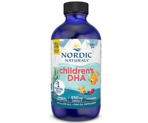 Nordic Naturals, Children's DHA, 530mg Omega-3, 4 fl oz (119ml) - Spedizione ...