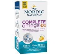 Nordic Naturals Complete Omega-D3 gusto limone, 60 capsule