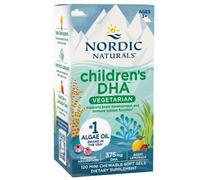 Nordic Naturals Children's DHA, Omega 3 per bambini - Gusto frutti di bosco, 375 mg, 120 capsule molli masticabili