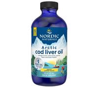 Nordic Naturals Olio di fegato di merluzzo artico Limone (omega 3, olio di fegato di merluzzo) limone, 237 ml